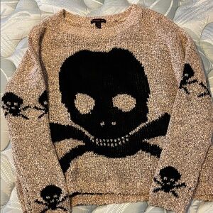 Material Girl Textured Knit Sweater - Tan